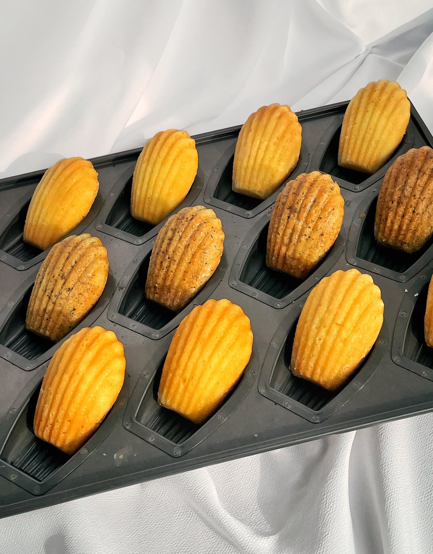 French Madeleines - Classic Vanilla, Lemon, Earl Grey - Soft Dough Co