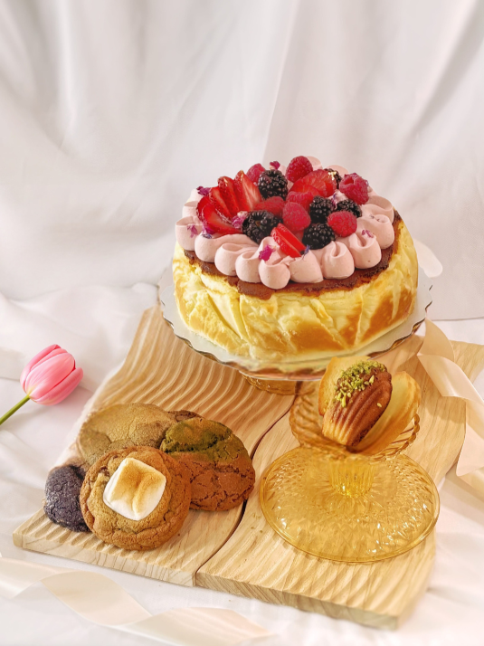 *Mother's Day* Basque Cheesecake - Berry Blush