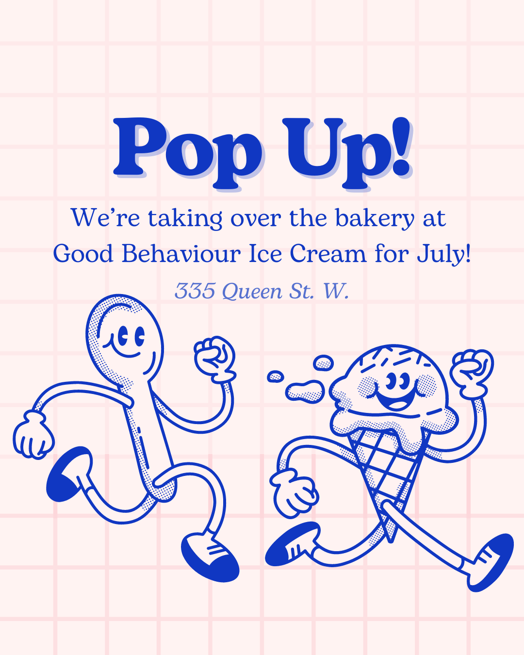 Soft Dough Co. bakery pop-up at Good Behaviour Ice Cream!