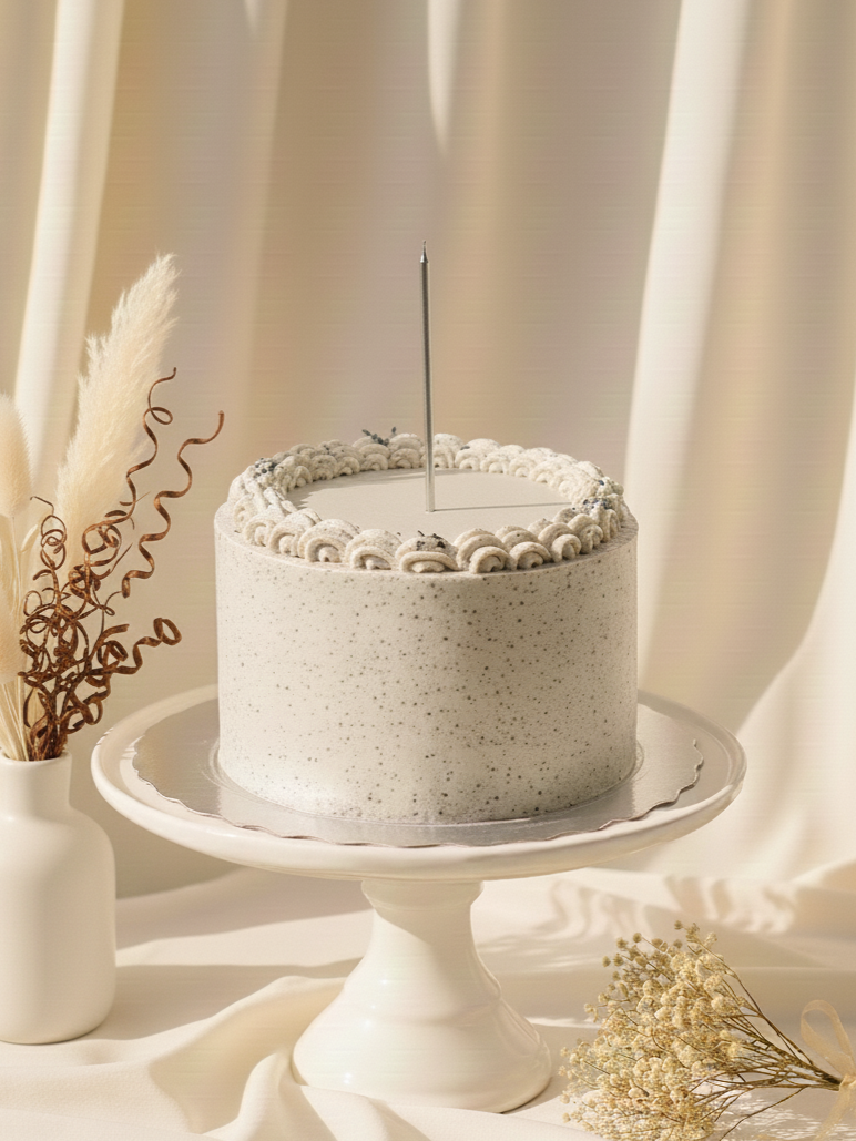 Cream Cake - Roasty Black Sesame