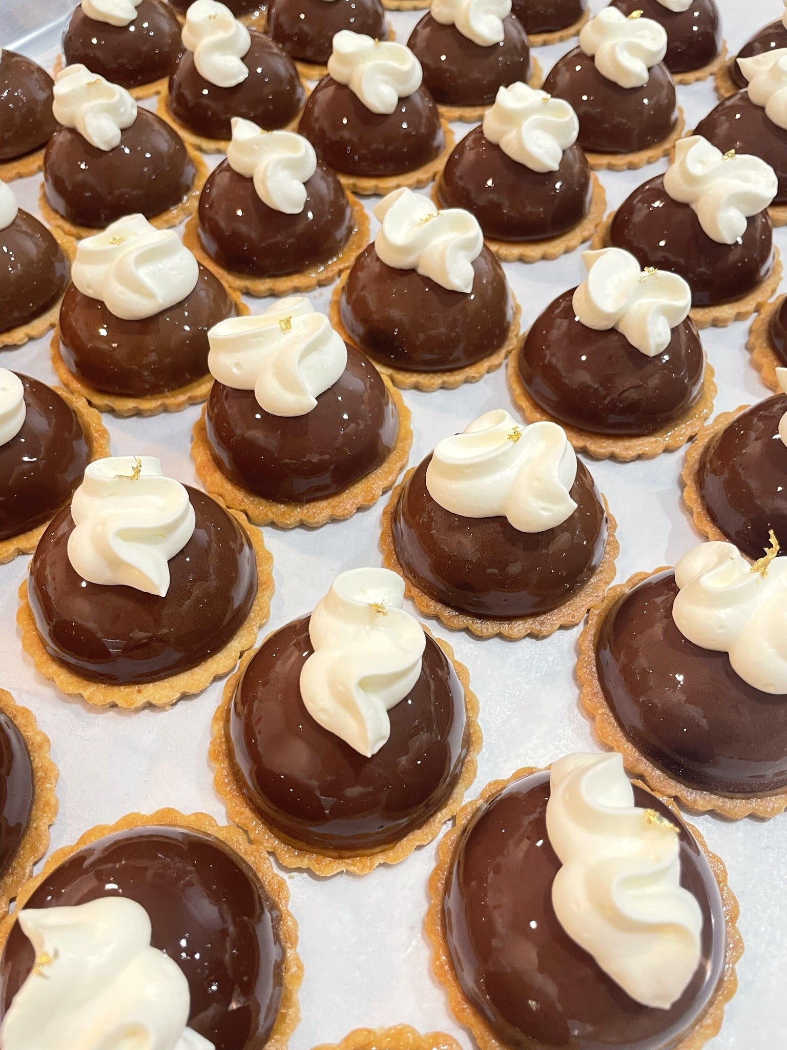 Chocolate Mini Tart Catering Dessert - Soft Dough Co Toronto