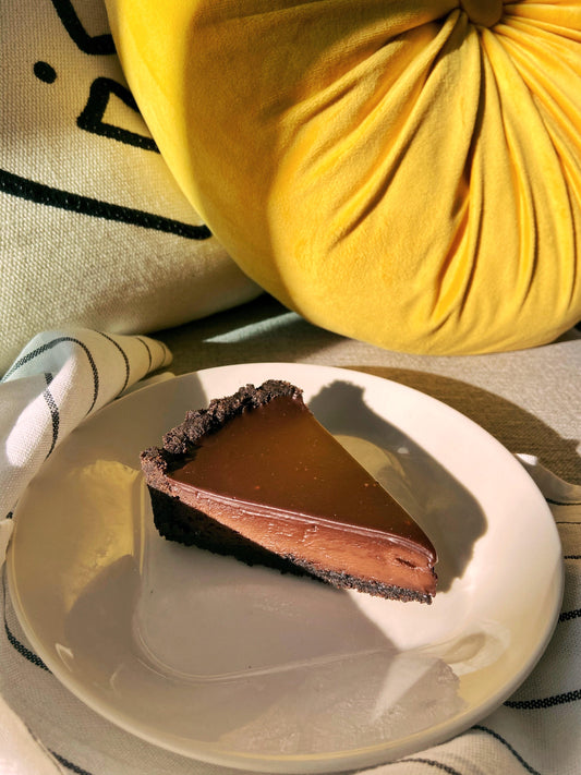 Dark Chocolate Tart, Decadent & Rich Chocolate Filling- Soft Dough Co.