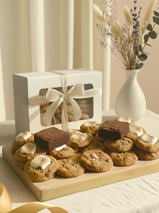 Crispy Chewy Cookies & Brownies Gift Box