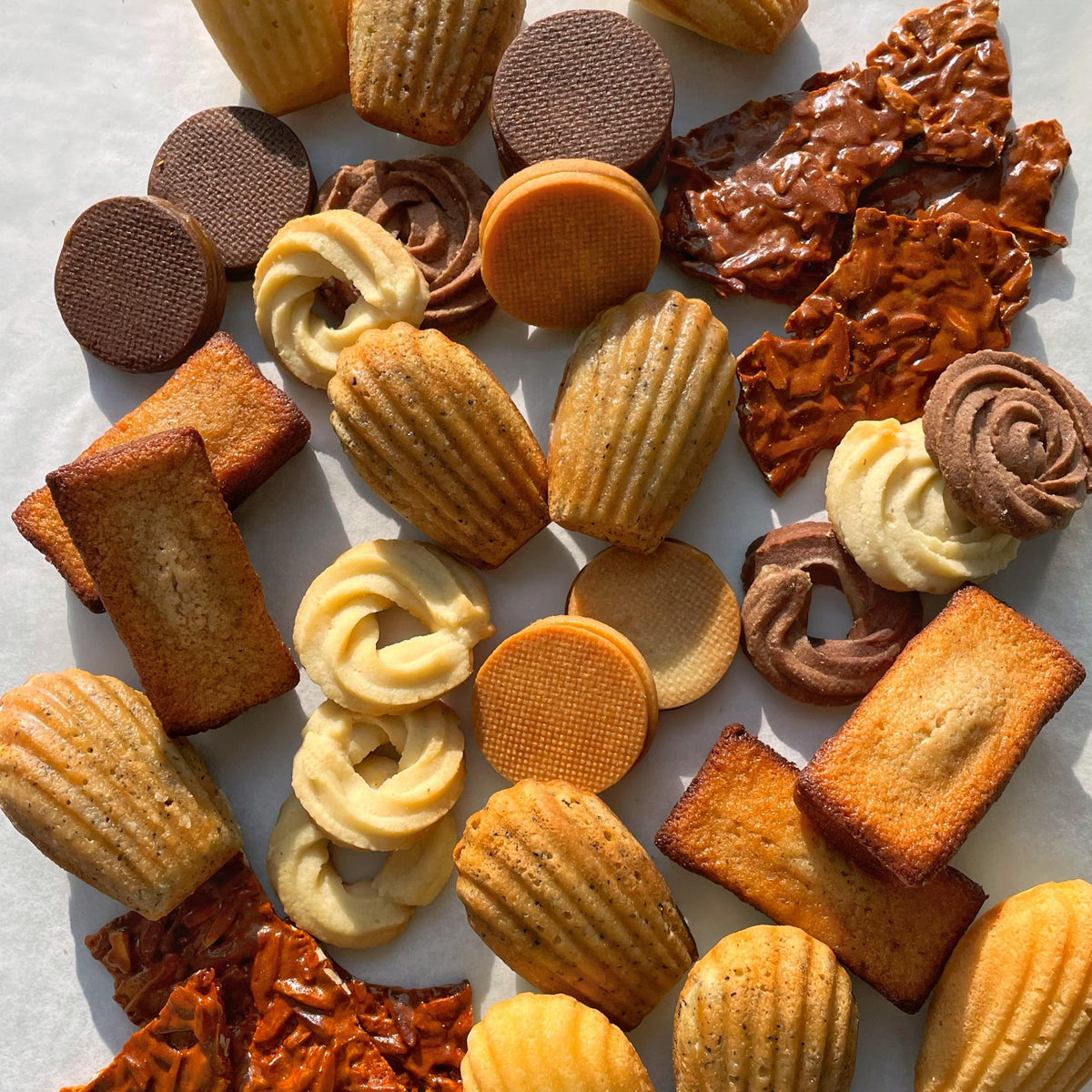 Cookies & Madeleines - Catering Menu