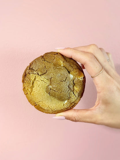 Crispy & Chewy Hojicha Mochi Cookie