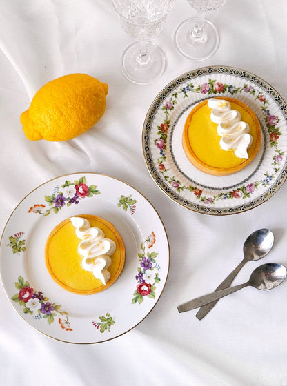 French Lemon Tart - bright & refreshing