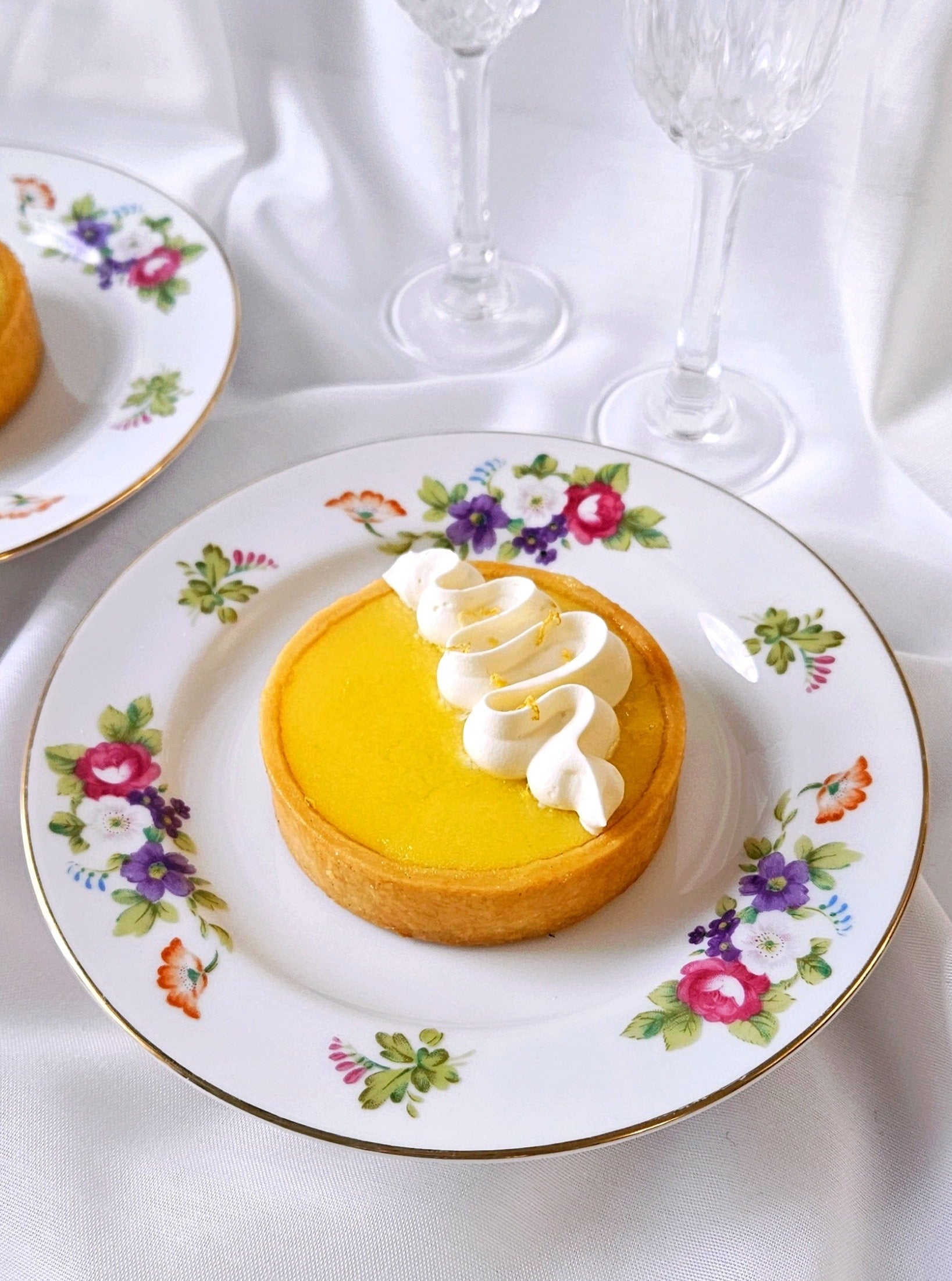 French Lemon Tart - bright & refreshing