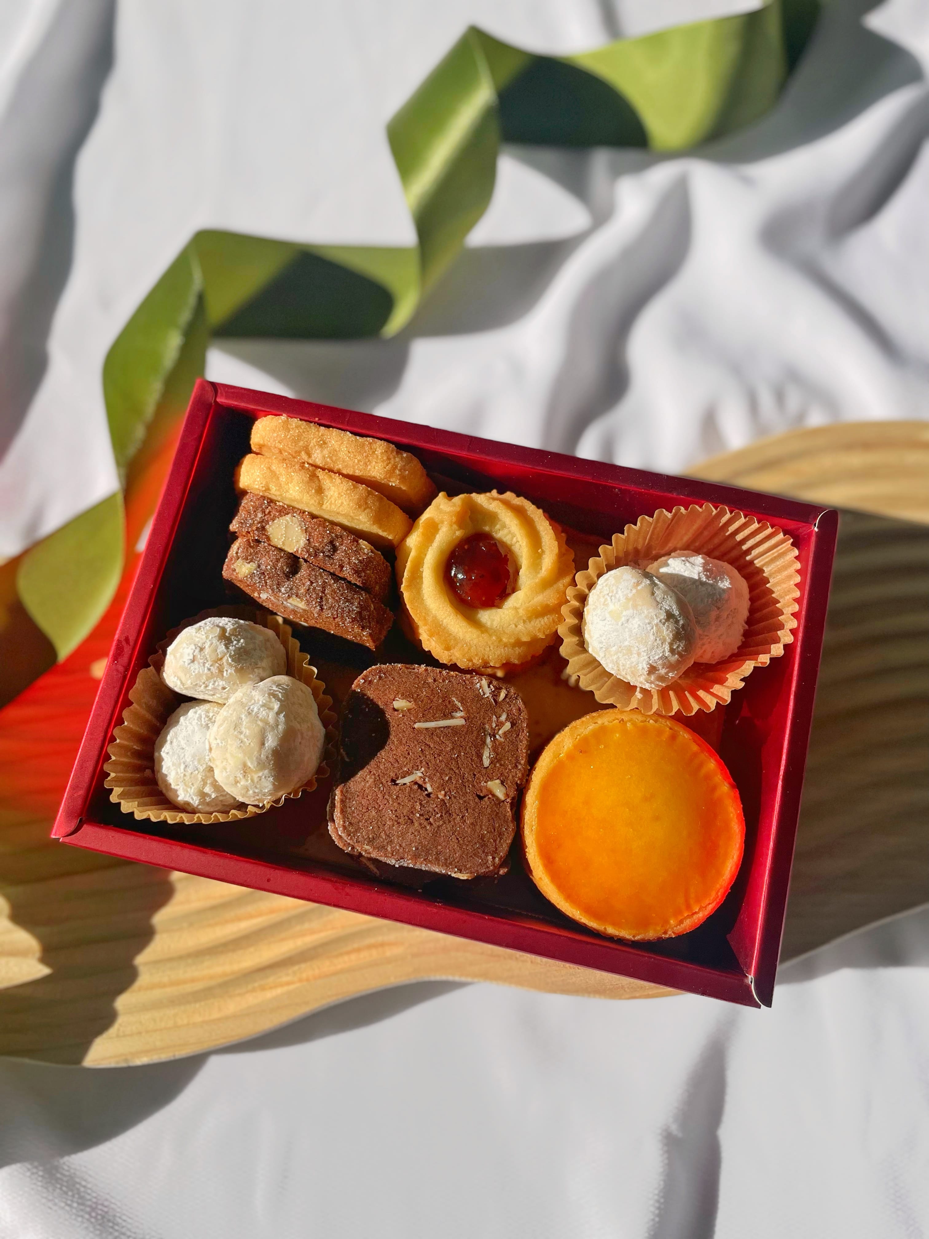Holiday French Cookie Gift Box - Soft Dough Co Catering