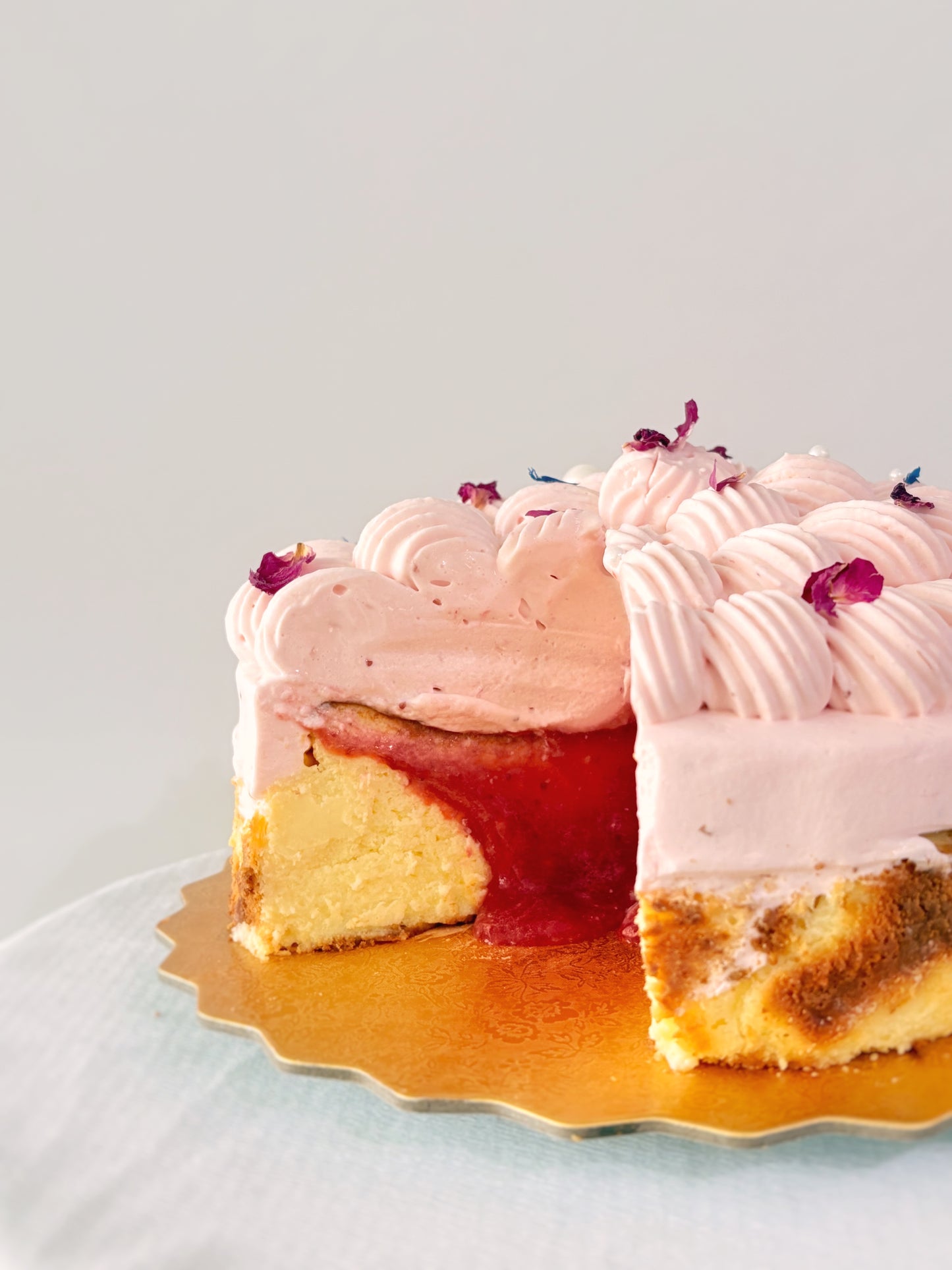 *Limited-time* Basque Cheesecake - Strawberry Blush