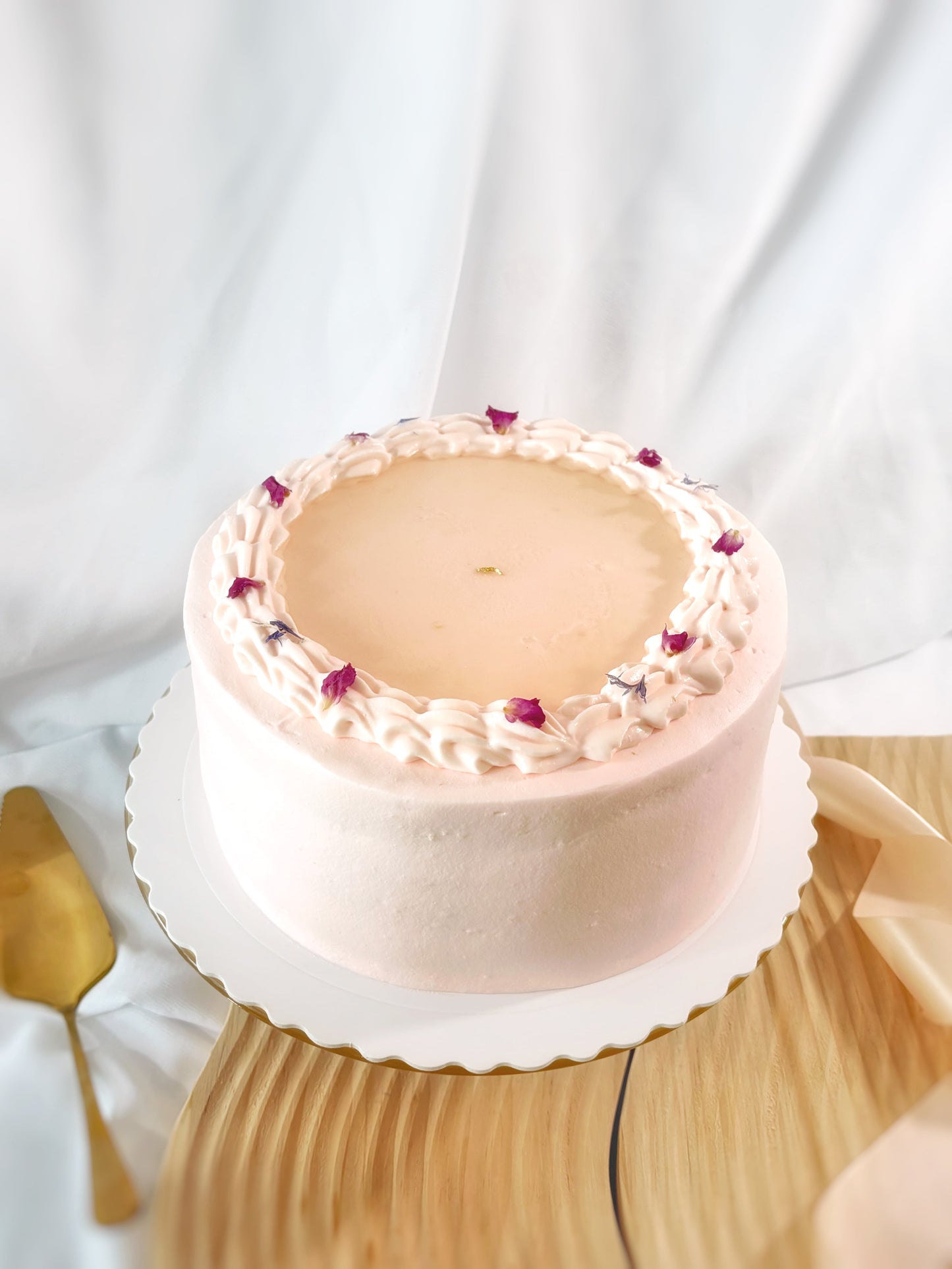 *Mother's Day* Rose Lychee Cream Cake