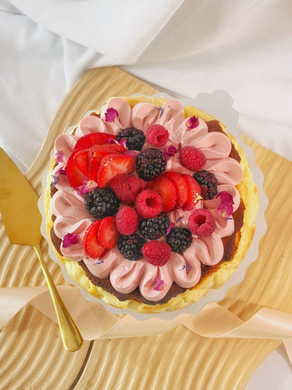 *Mother's Day* Basque Cheesecake - Berry Blush