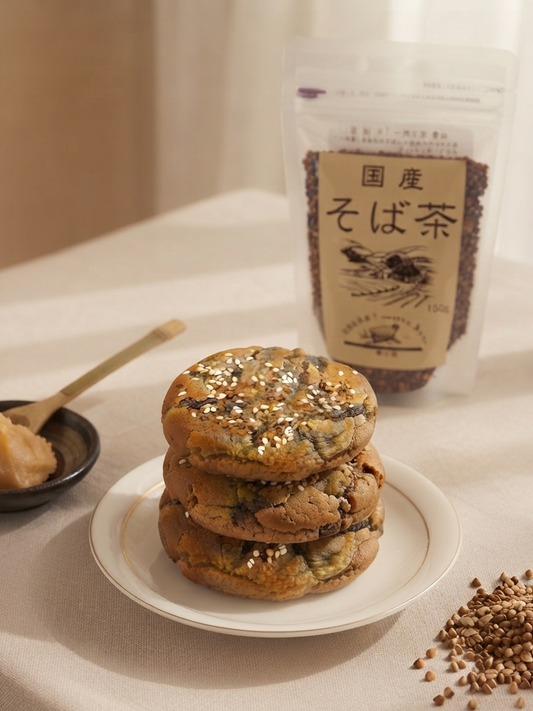 *Limited-time* Japanese-inspired Miso Choco Sobacha Cookies