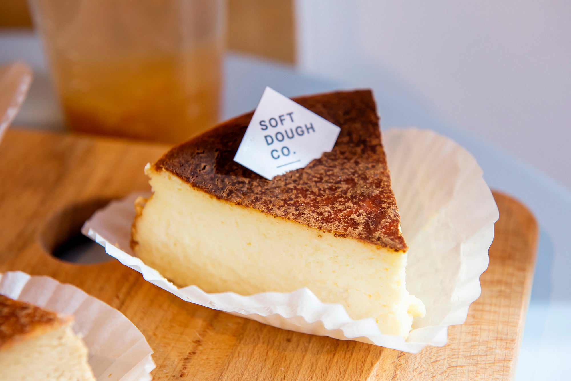 Original-Basque-Burnt-Cheesecake-Soft Dough Co seen on blogTO