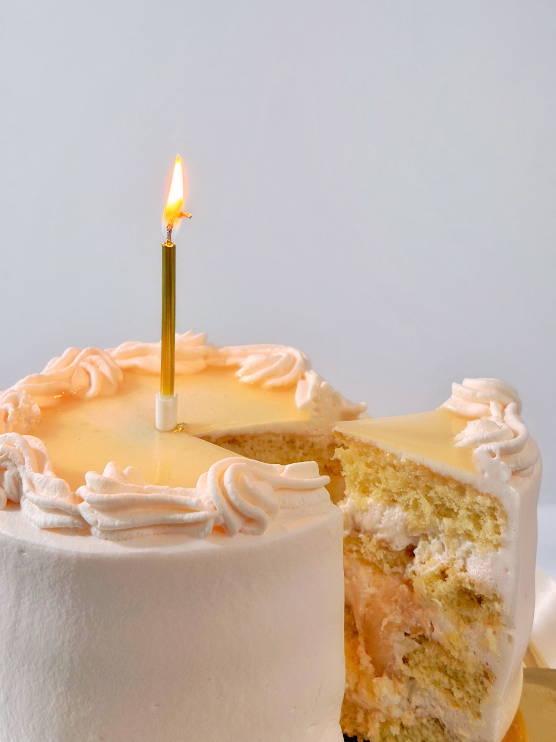 Rose Lychee Cream Cake - Soft Dough Co Bakery Toronto