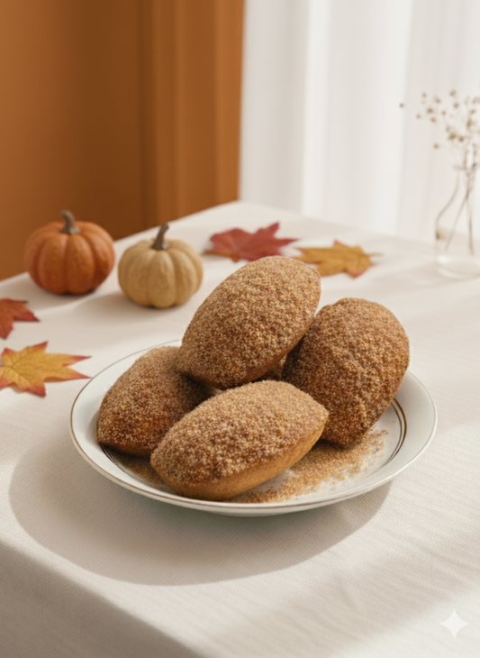 Cinnamon Sugar Madeleine Soft Dough Co Toronto