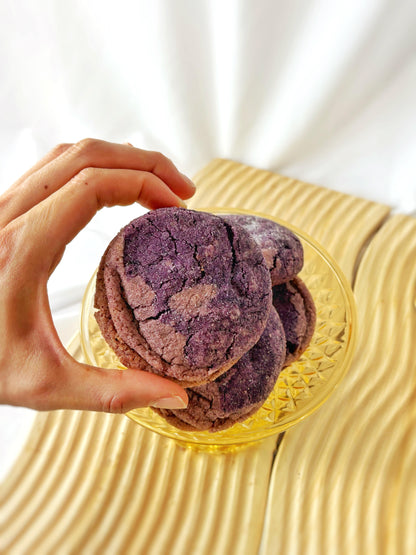 Ube Sugar Coated Cookies - Soft Dough Co. Bakery Toronto