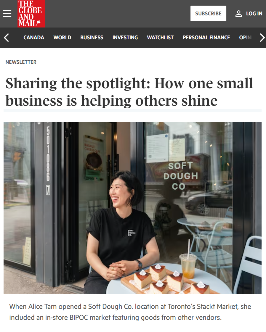 Alice Tam - Soft Dough Co Toronto