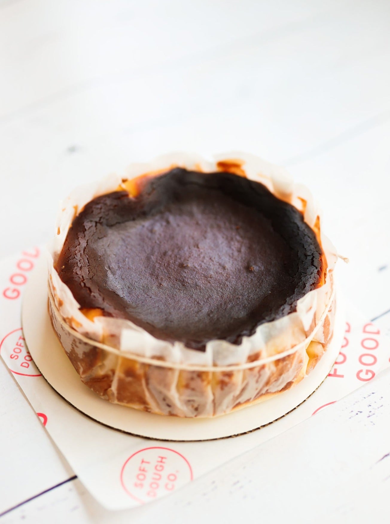 Creamy Basque Burnt Cheesecake as seen on blogTO and TasteToronto